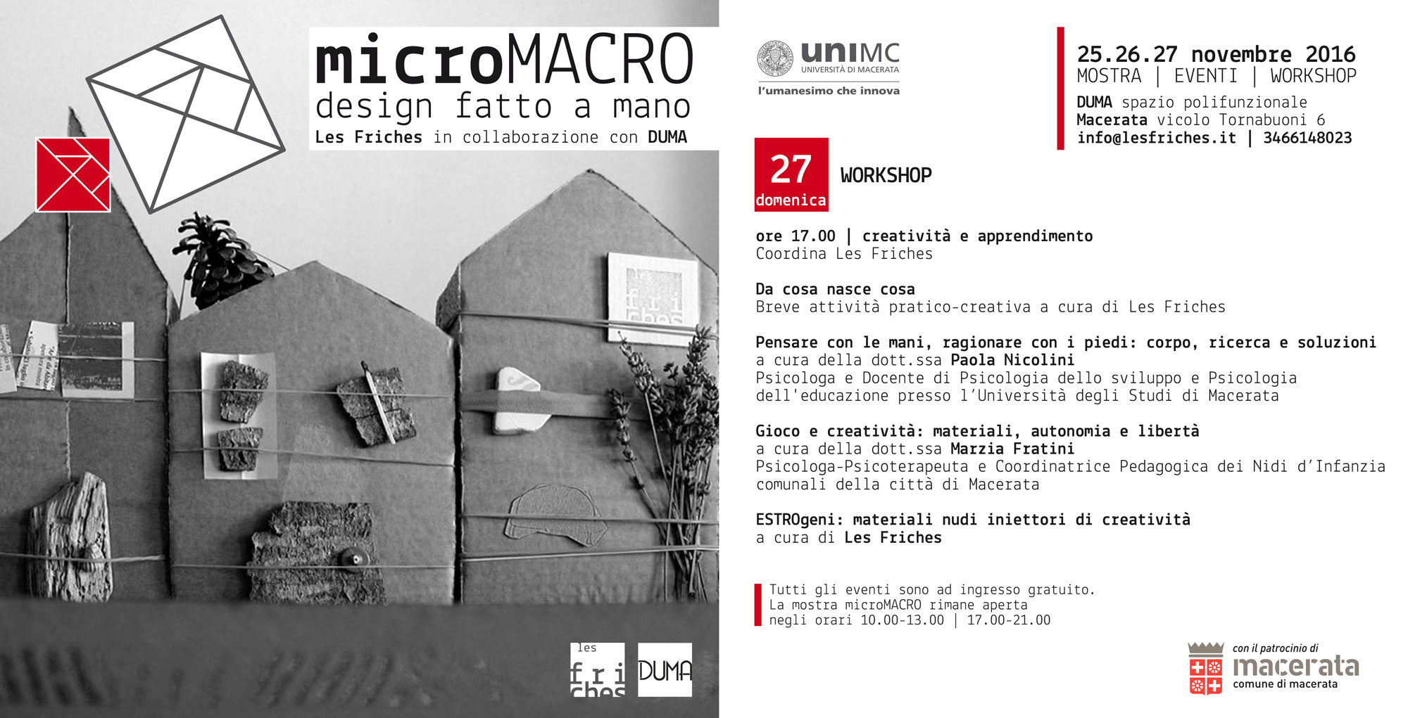 Programma 27 novembre