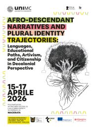 Convegno: “Afro-descendant Narratives and Plural Identity Trajectories: Languages, Educational Paths, Artivism, and Citizenship in Decolonial Perspective”