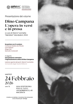 Dino Campana - L'opera in versi e in prosa 