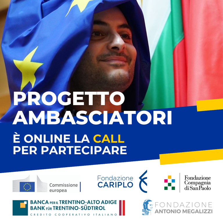 Diventa Ambasciatore e Ambasciatrice della Fondazione Antonio Megalizzi