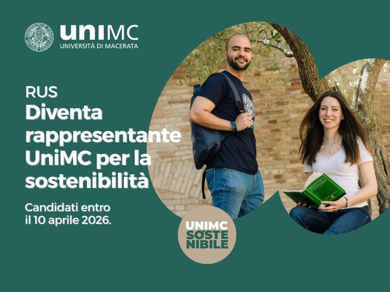Diventa rappresentante UniMC per la sostenibilità