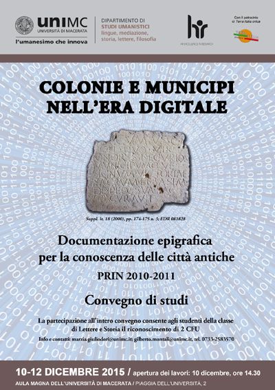 Locandina Epigrafia