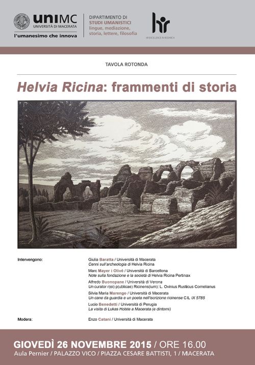 Locandina Helvia Ricina