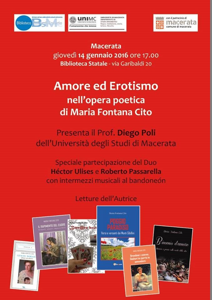 Locandina Amore ed erotismo