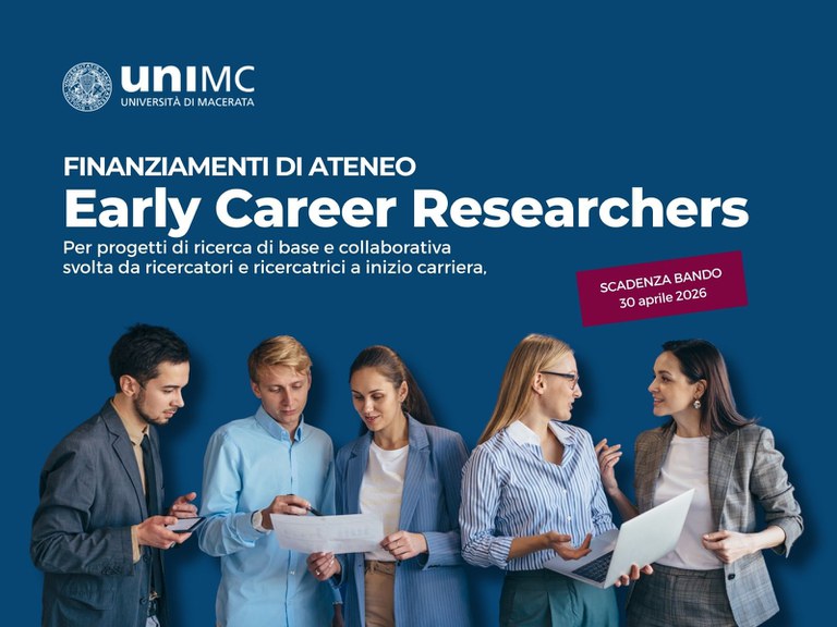 Finanziamenti per progetti di ricerca degli Early Career Researchers