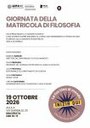 Giornata della matricola Filosofia