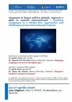 Insegnare le lingue nell’era globale. Approcci e sfide in contesti internazionali