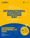 International Students Welcome Day 2025/2026