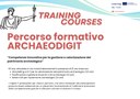 pERCORSO FORMATIVO ARCHAEODIGIT