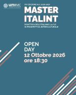OPEN DAY Online MASTER ITALINT