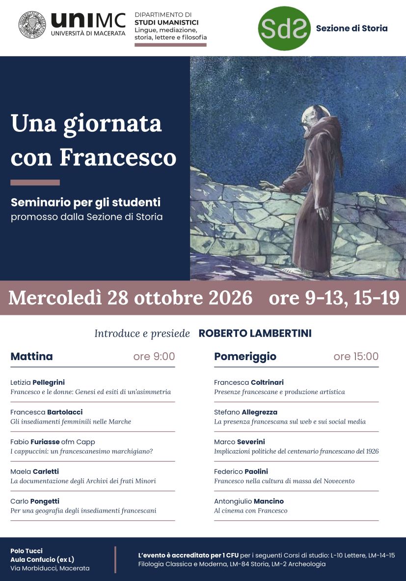 Seminario: "Una giornata con Francesco"