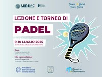 Torneo e lezioni di padel - 9 e 10 luglio!
