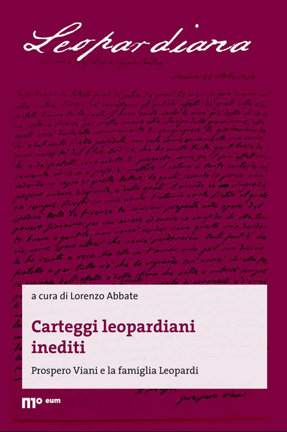 Carteggi leopardiani inediti