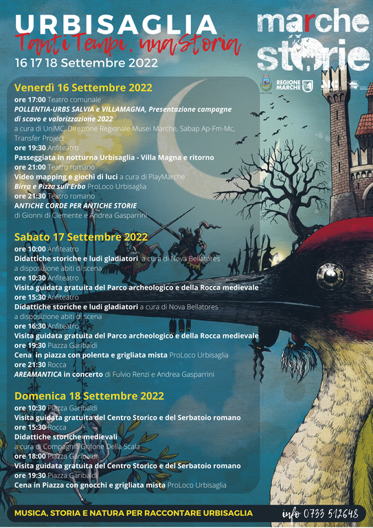 Programma maRche storie Urbisaglia